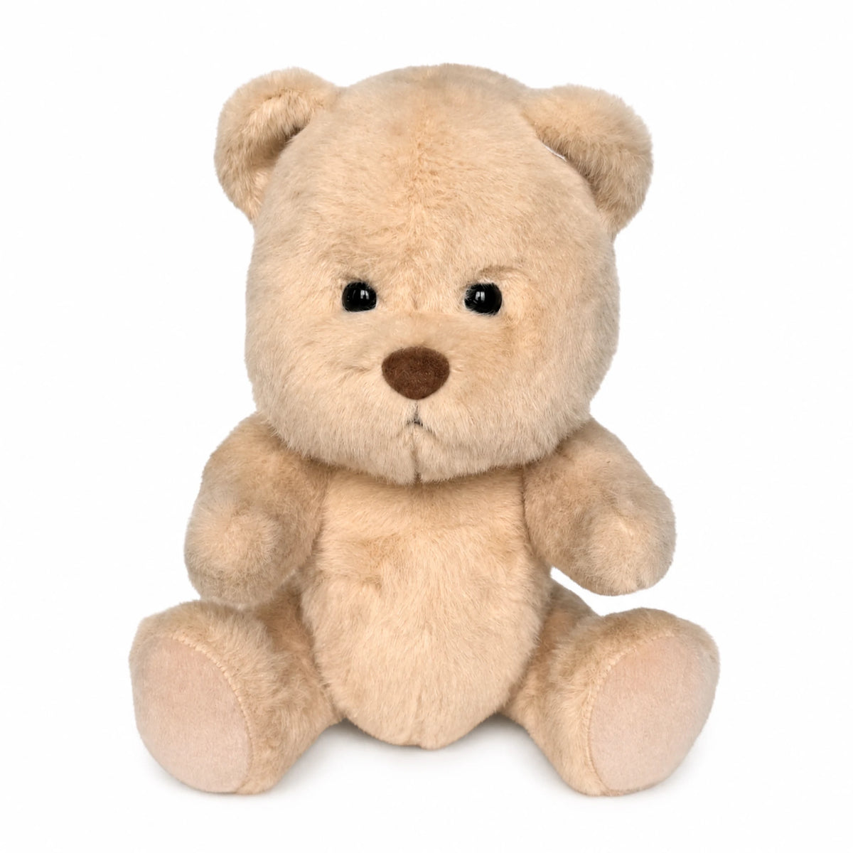 Articulated Teddy Bear with Movable Limbs – Handmade - Fond blanc