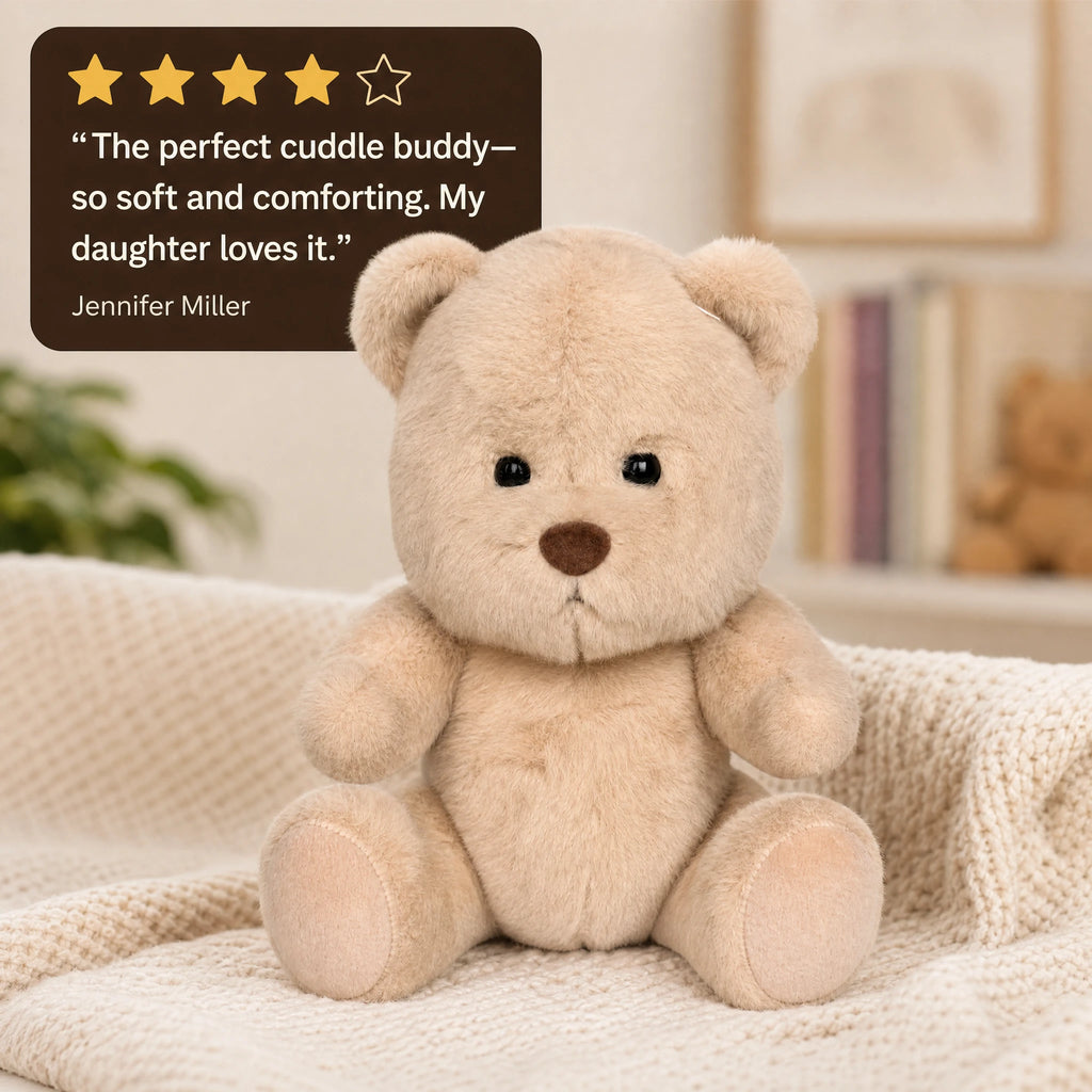 Articulated Teddy Bear with Movable Limbs – Handmade - Image témoignage