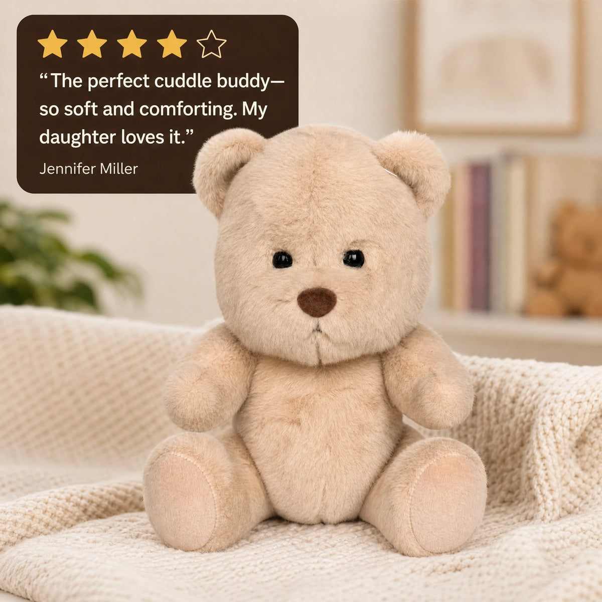 Articulated Teddy Bear with Movable Limbs – Handmade - Image témoignage
