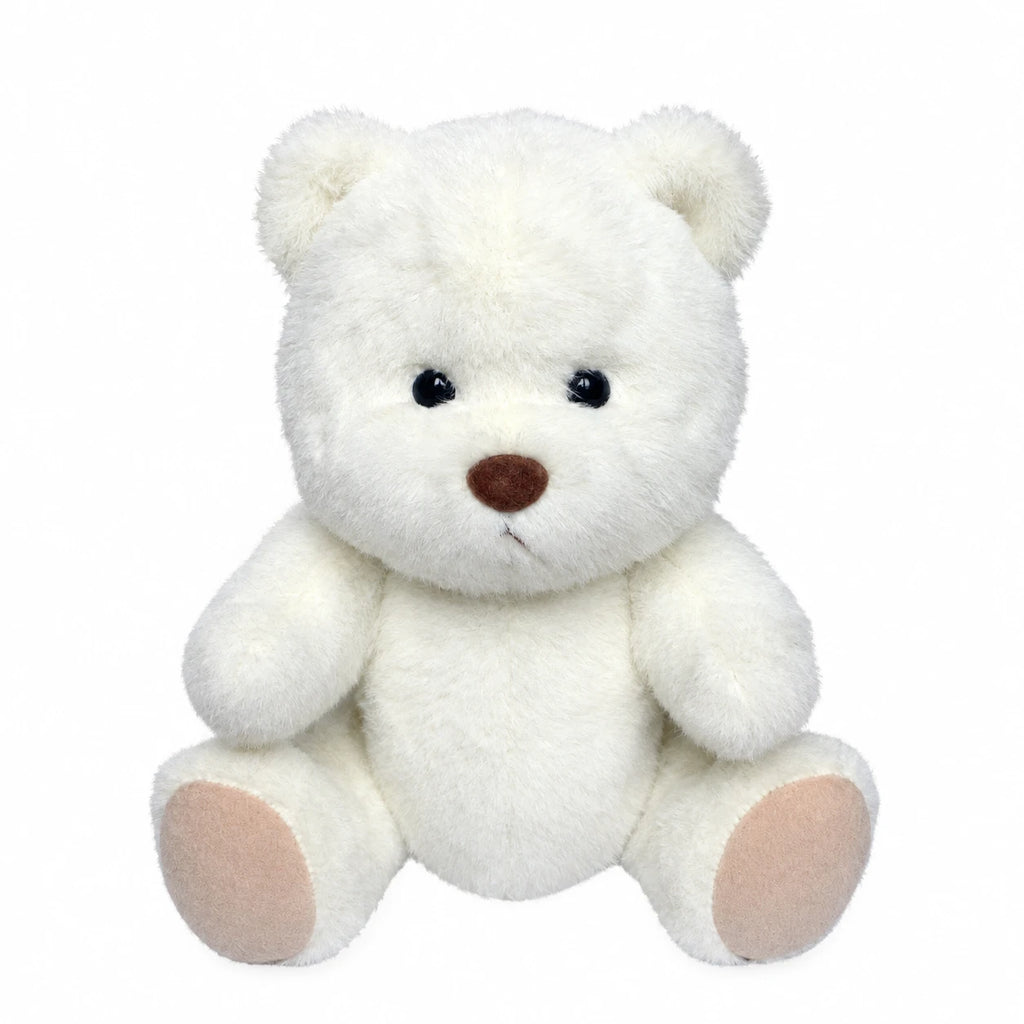 Articulated Teddy Bear with Movable Limbs – Handmade - White Bear