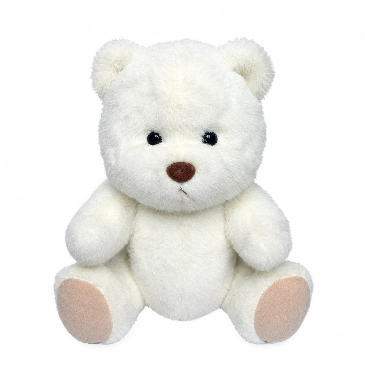 Articulated Teddy Bear with Movable Limbs – Handmade - White Bear