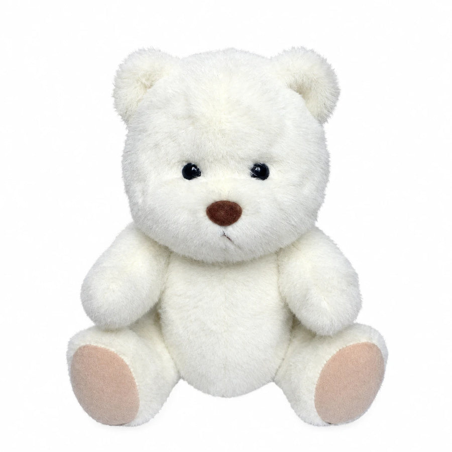 Articulated Teddy Bear with Movable Limbs – Handmade - White Bear