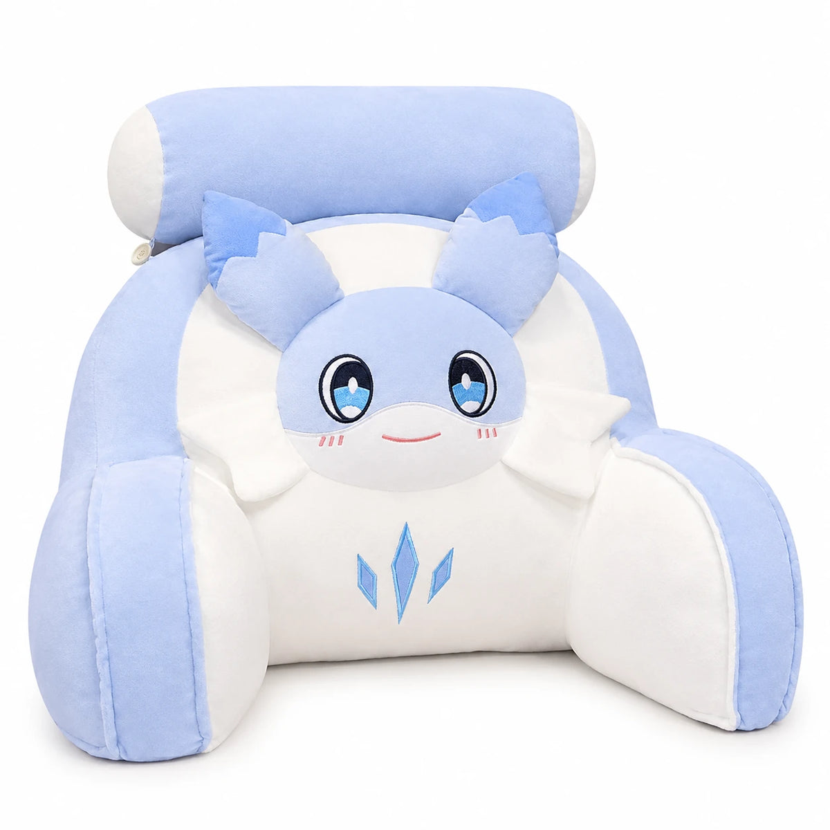 Backrest Pillow with Cute Dragon Character Design - Smile / 15.5x23.5in / 40x60cm … (2 tailles)