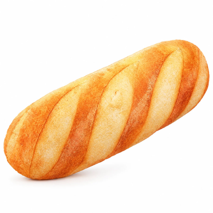 Baguette Plush Pillow in French Bread Shape - 8in / 20cm … (5 tailles)