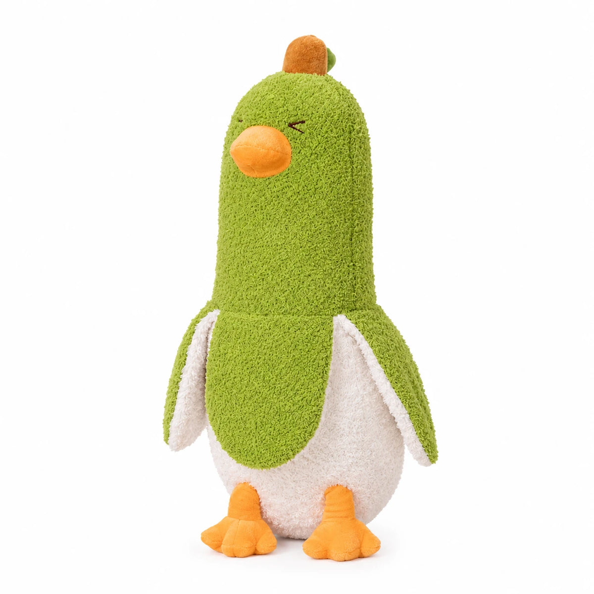 Banana Duck Plush with Soft Fluffy Texture - 20in / 50cm / Green … (4 tailles)