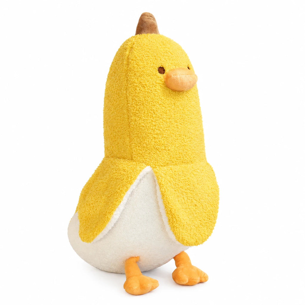 Banana Duck Plush with Soft Fluffy Texture - 20in / 50cm / Yellow … (4 tailles)