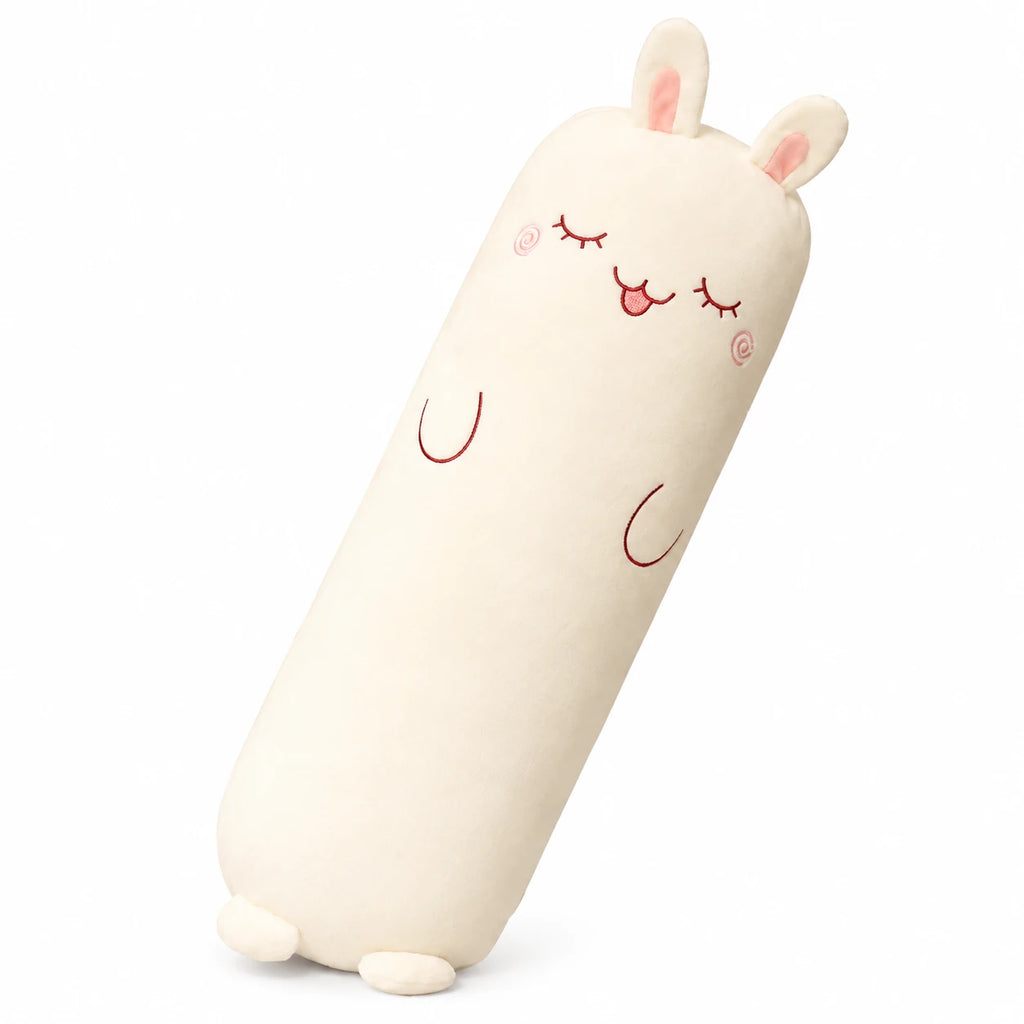Body Pillow Plush, Kawaii Animal Design, Long Cuddle Pillow - Bunny / 27in / 70cm … (3 tailles)