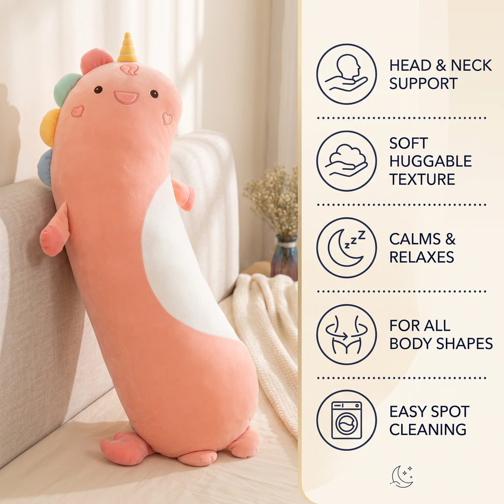 Body Pillow Plush with Kawaii Animal Designs - Bénéfices produit