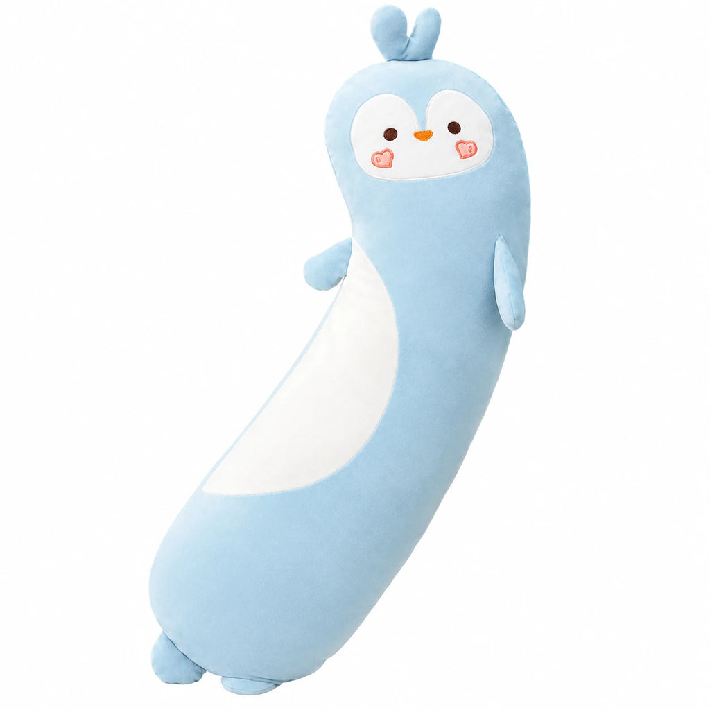 Body Pillow Plush with Kawaii Animal Designs - Penguin / 27.5in / 70cm … (3 tailles)