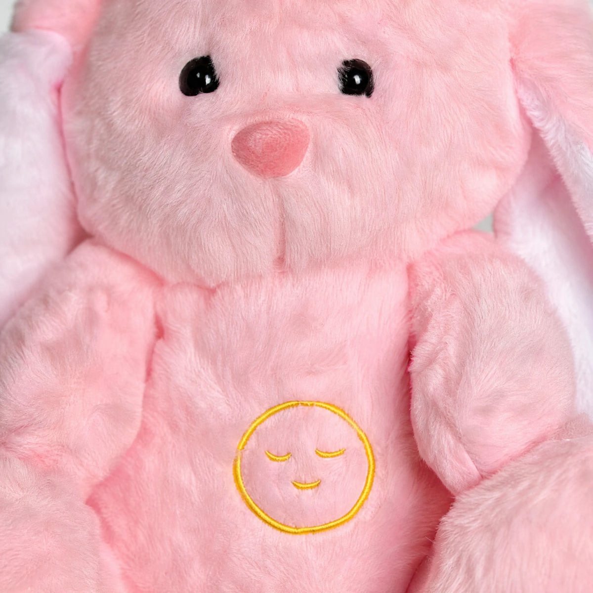 Breathing Bunny Plush with Night Light and Lullaby - Détail matière