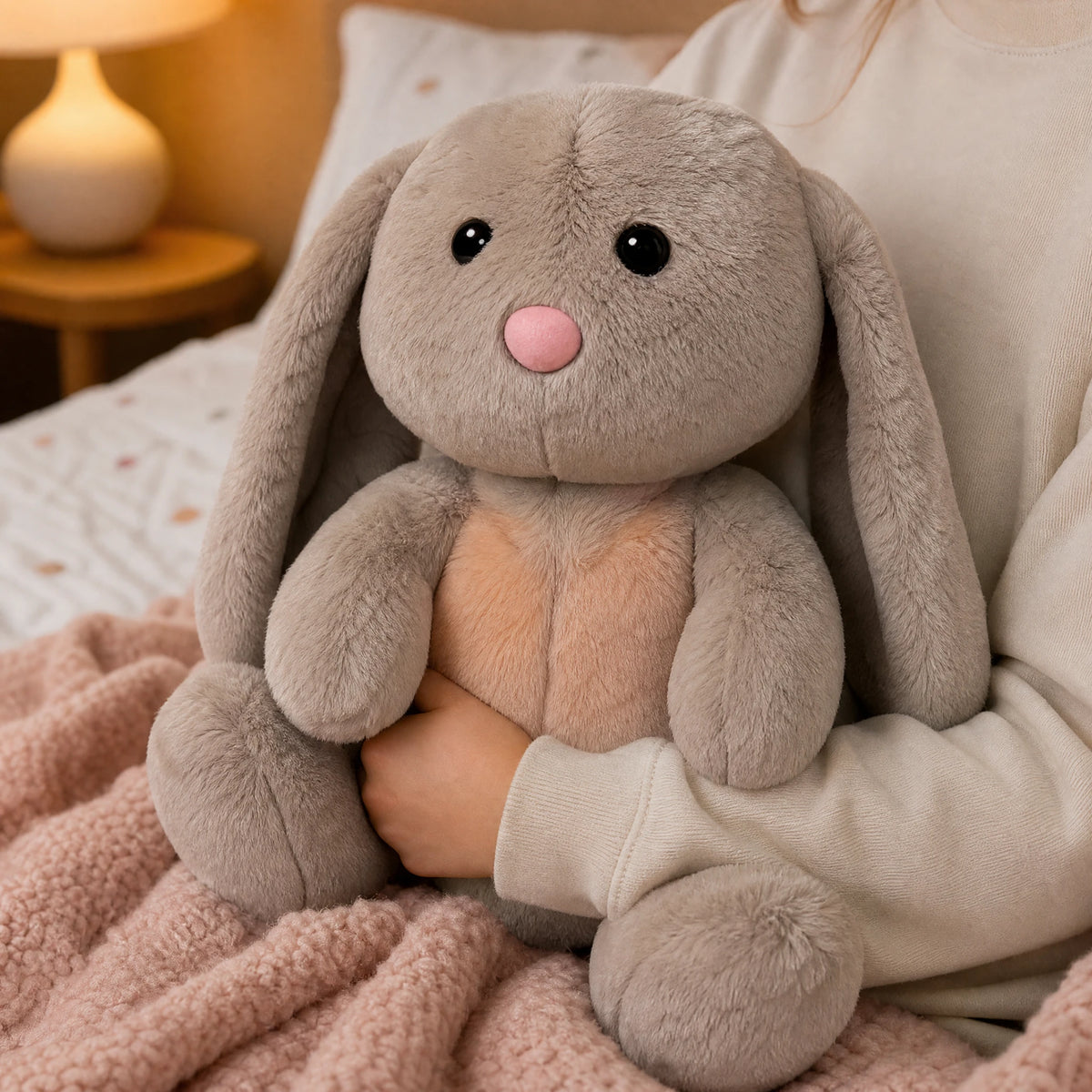 Breathing Bunny Plush with Soothing Movement and Light - Utilisation du produit
