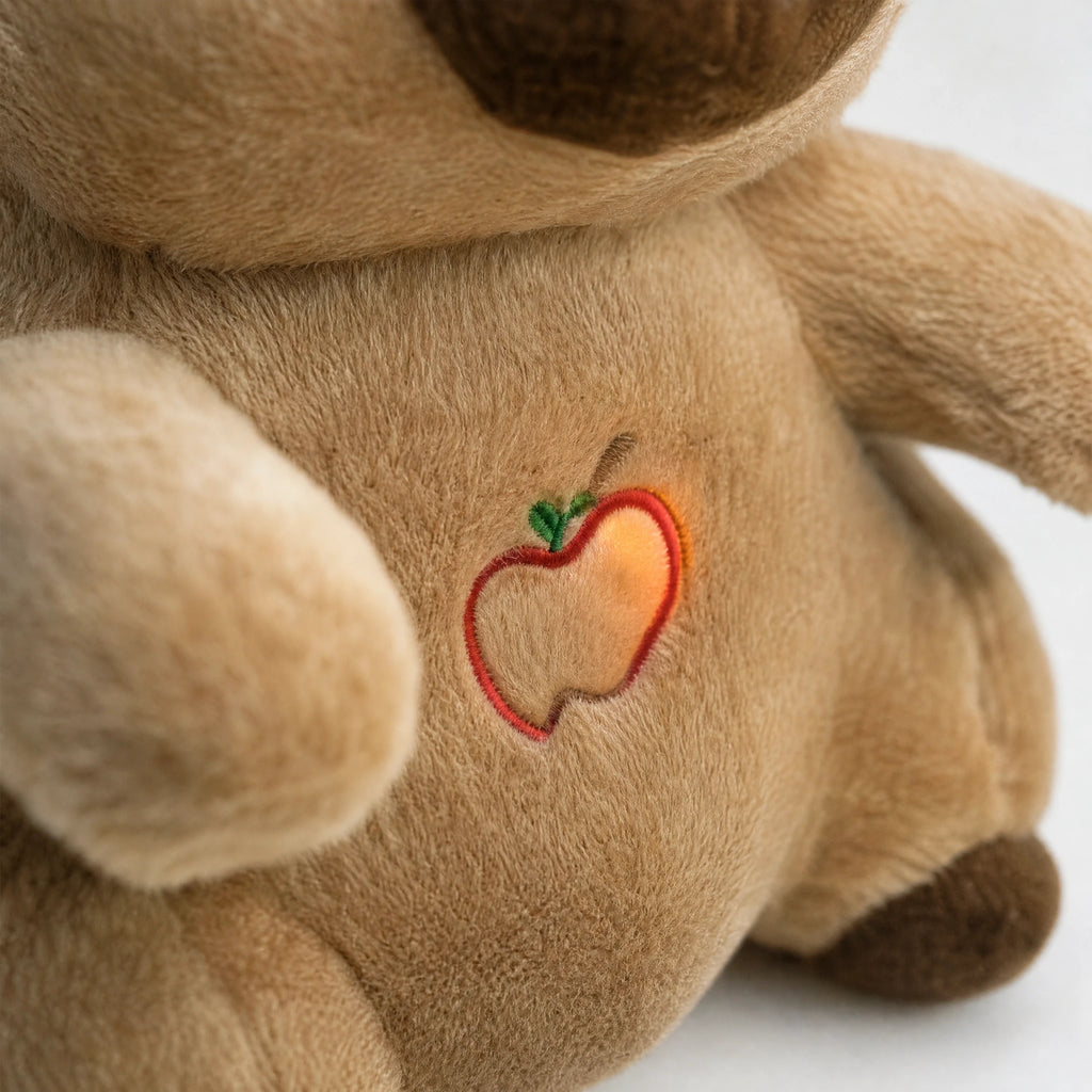 Breathing Capybara Plush with Lullaby Music and Realistic Motion - Détail matière
