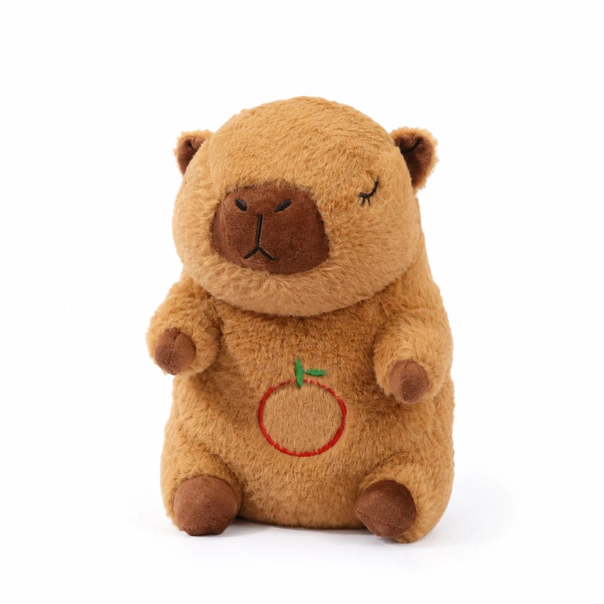 Breathing Capybara Plush with Soothing Movement - Brown