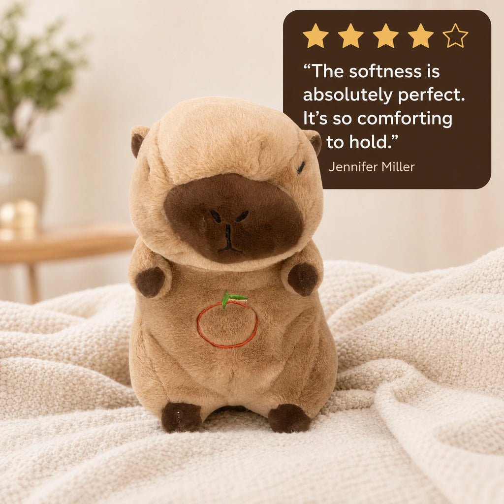 Breathing Capybara Plush with Soothing Movement - Image témoignage
