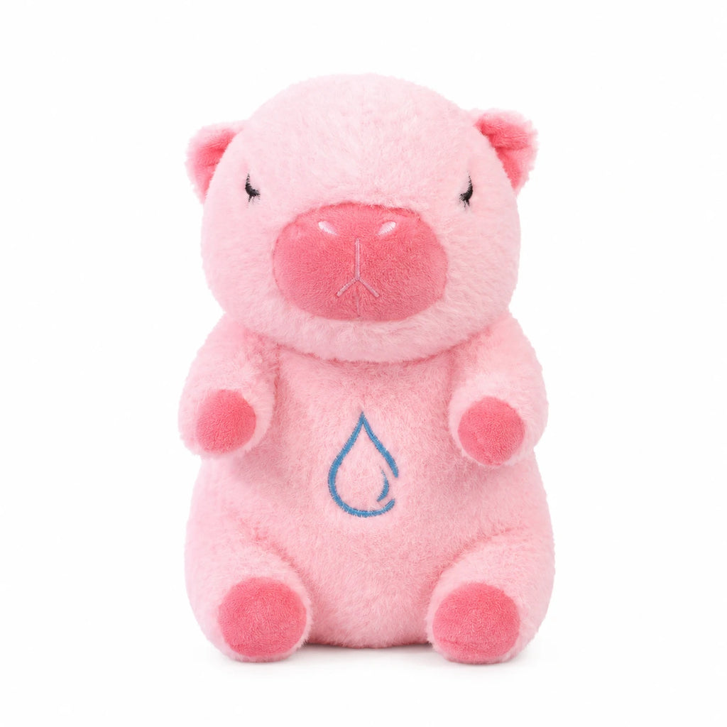 Breathing Capybara Plush with Soothing Movement - Pink