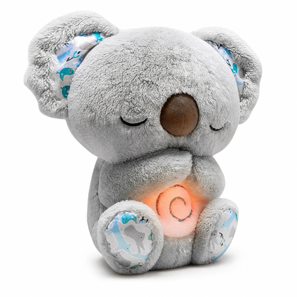 Breathing Koala Plush with Night Light and Lullaby - Fond blanc, autre angle
