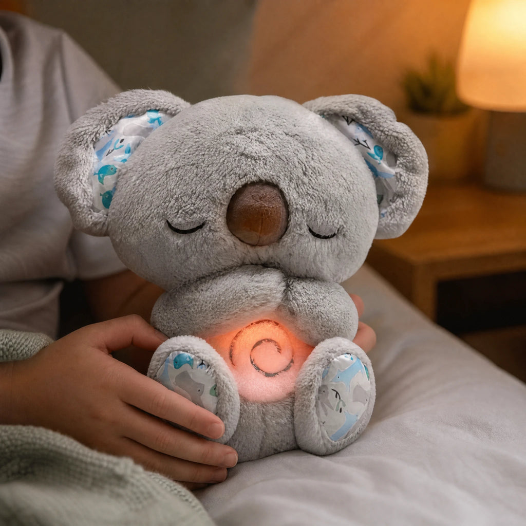 Breathing Koala Plush with Night Light and Lullaby - Utilisation du produit
