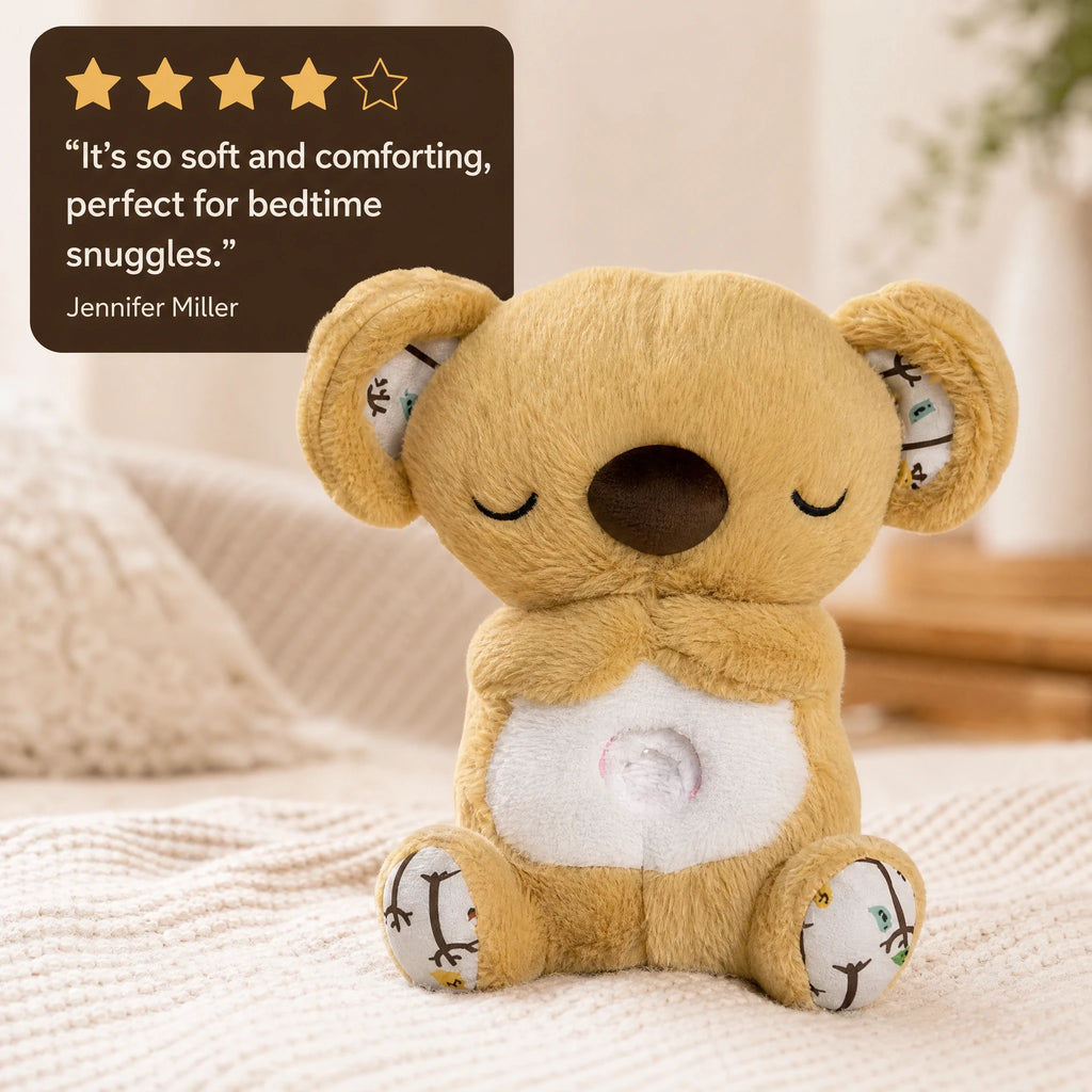 Breathing Koala Plush with Soothing Music and Motion - Image témoignage