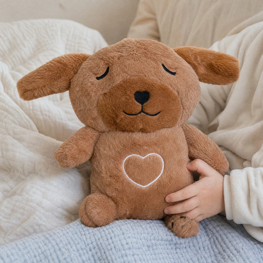 Breathing Plush Dog with Light and Music - Utilisation du produit