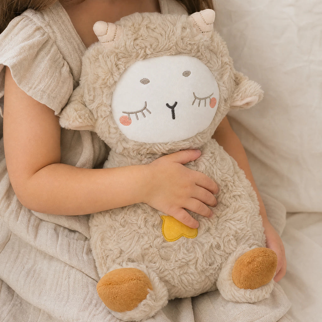 Breathing Plush Toy Sheep with Lullaby and Light - Utilisation du produit