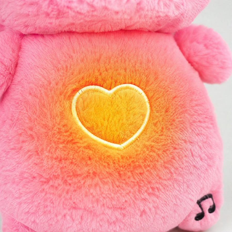Breathing Plush Toy with Pink Axolotl Design and Lullaby - Détail matière