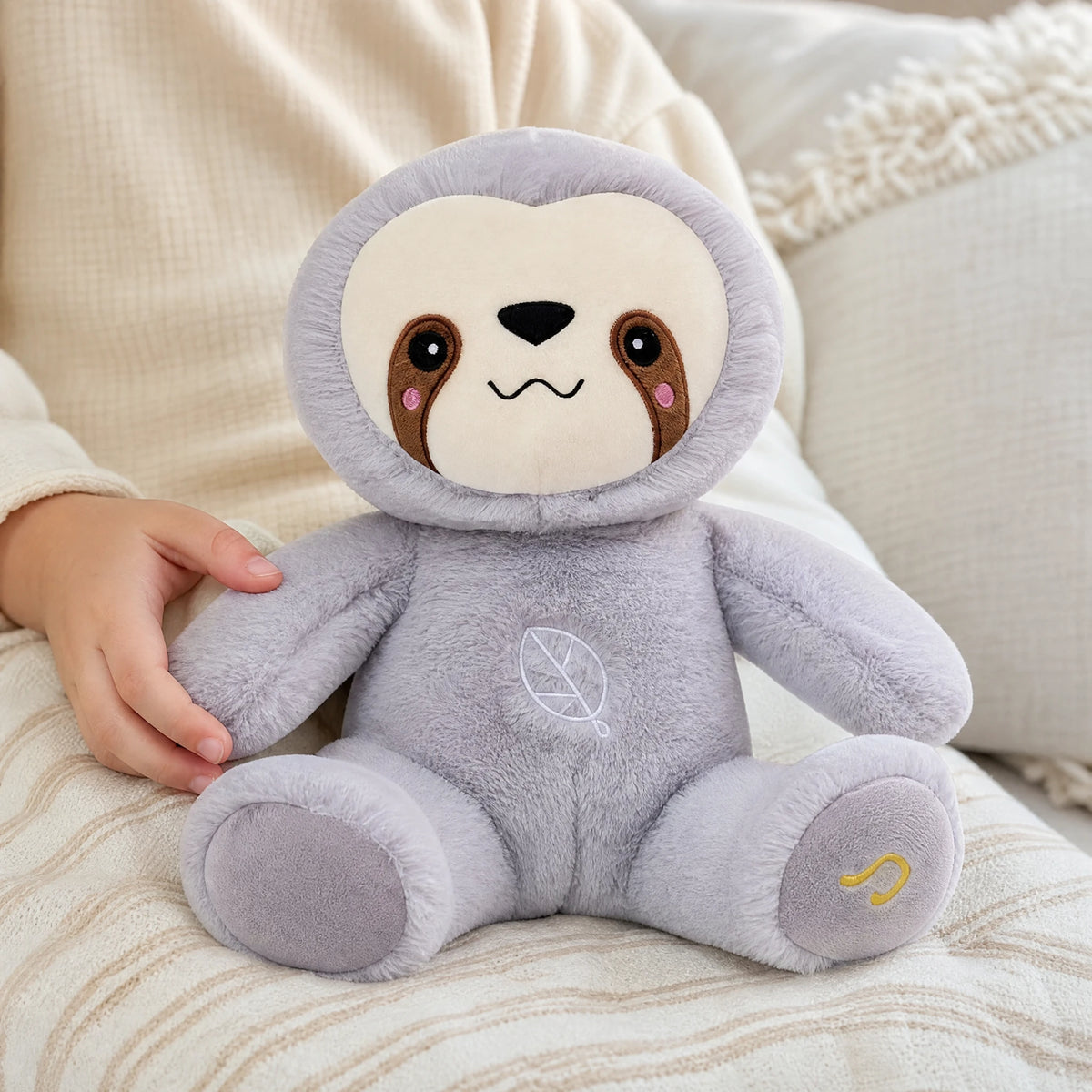 Breathing Sloth Plush with Soothing Melody and Movement - Utilisation du produit