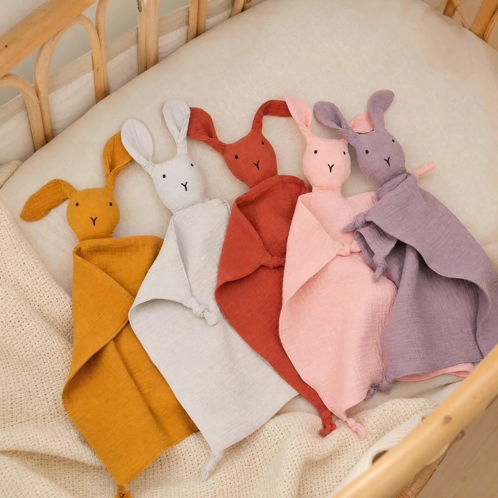 Bunny Comfort Blanket with Cotton Muslin Body - Utilisation du produit