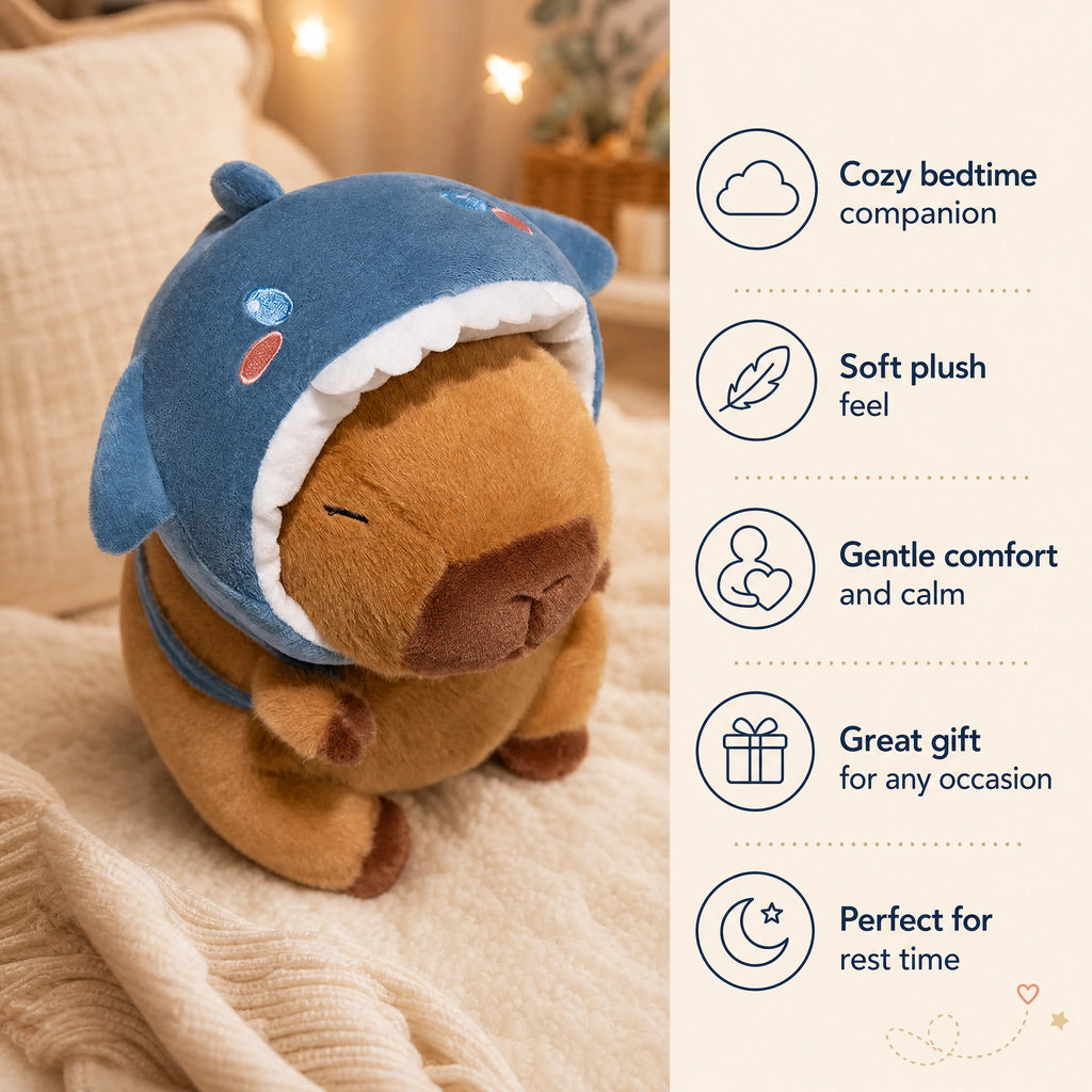 Capybara Plush with Animal Costume Designs - Bénéfices produit