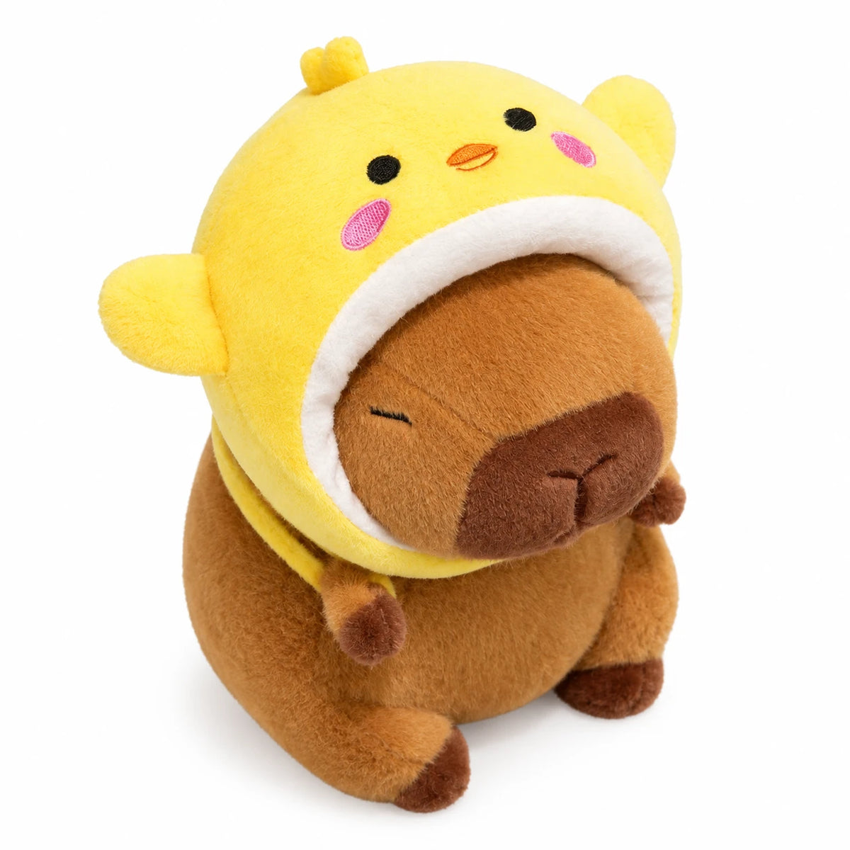 Capybara Plush with Animal Costume Designs - Chicken / 8in / 20cm … (3 tailles)