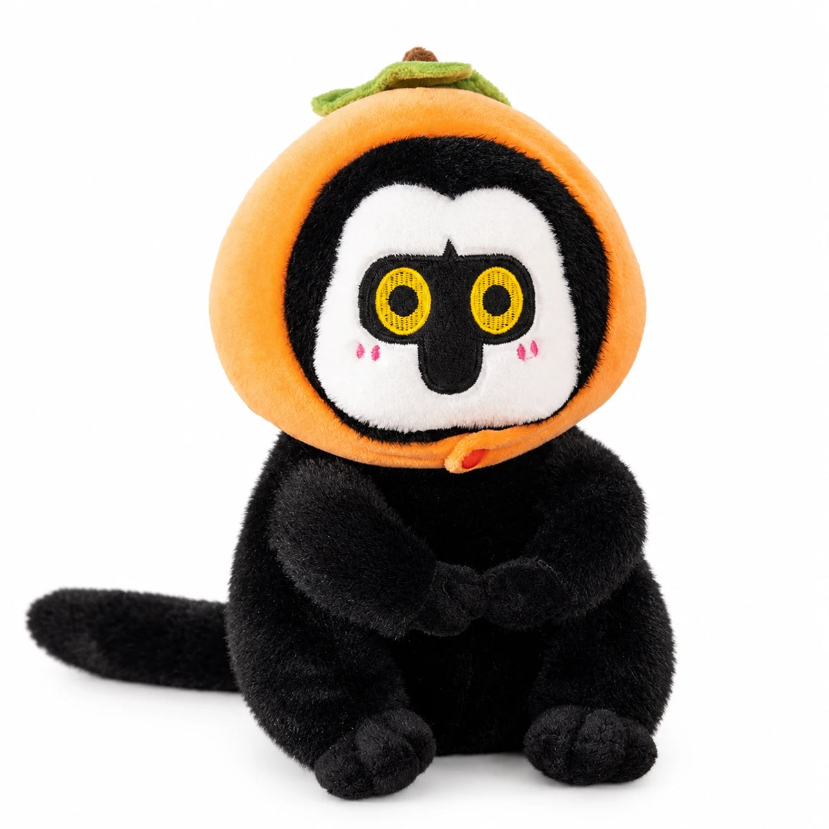 Capybara Plush with Lotus Flower and Headphones - Monkey / 10in / 25cm · Monkey / 14in / 35cm