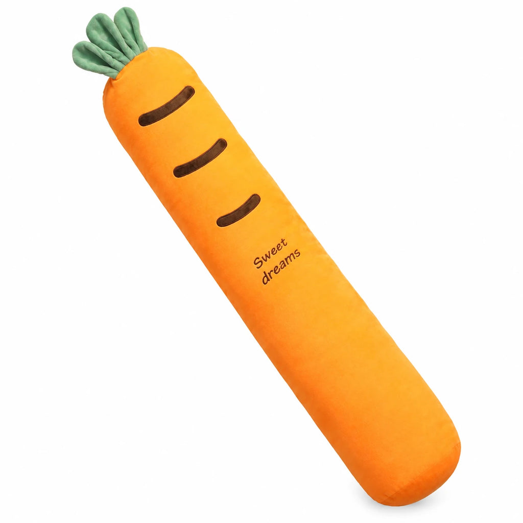 Carrot Body Pillow Plush with Removable Cover - 39in / 100cm / Carrot … (3 tailles)