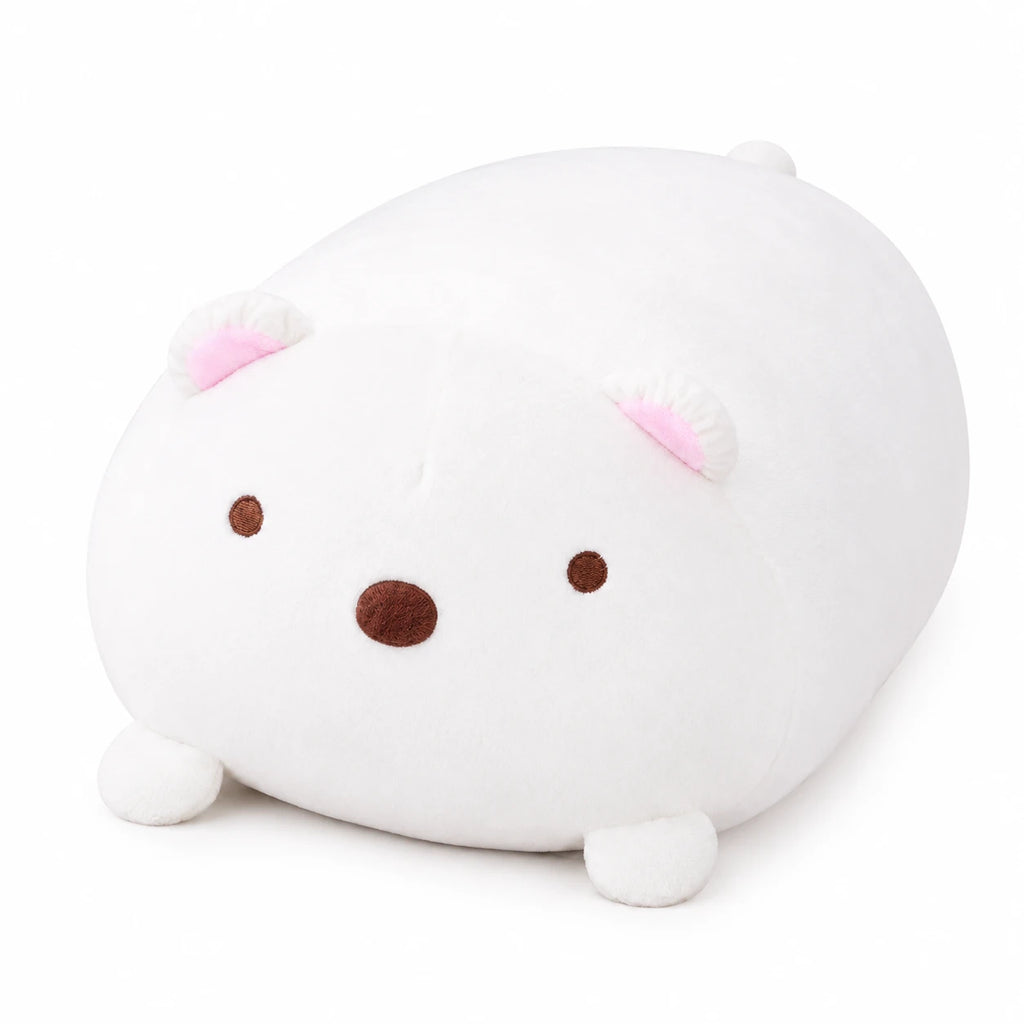 Cat Plush Pillow with Soft Rounded Shape - Akemi / Polar Bear / 10in / 25cm … (3 tailles)