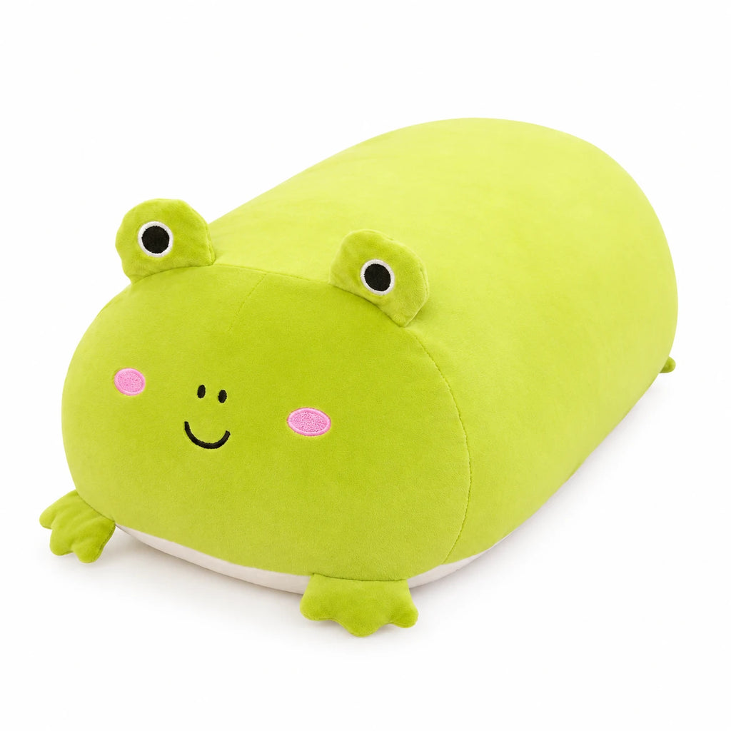 Cat Plush Pillow with Soft Rounded Shape - Prince / Frog / 10in / 25cm … (3 tailles)