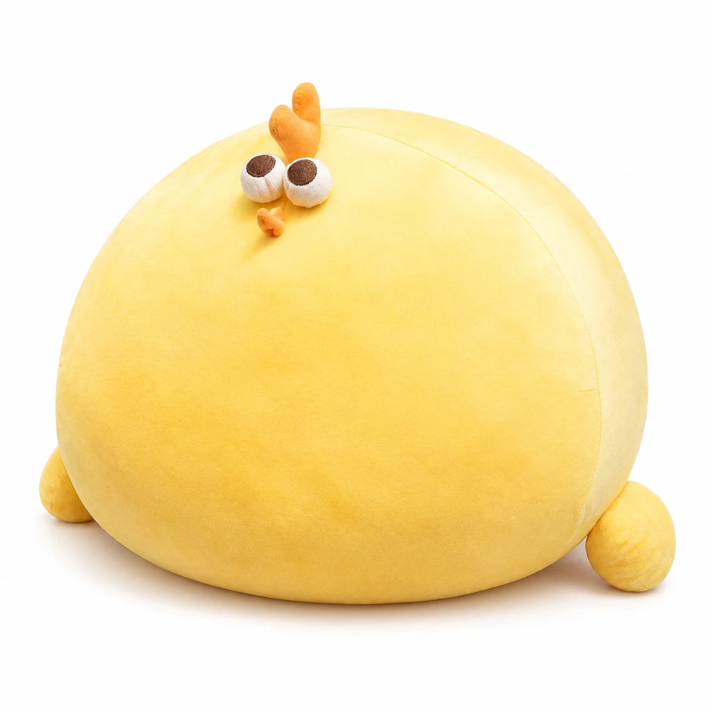 Chicken Plush with Round Chubby Shape and Soft Yellow Filling - 7in /20cm … (5 tailles)