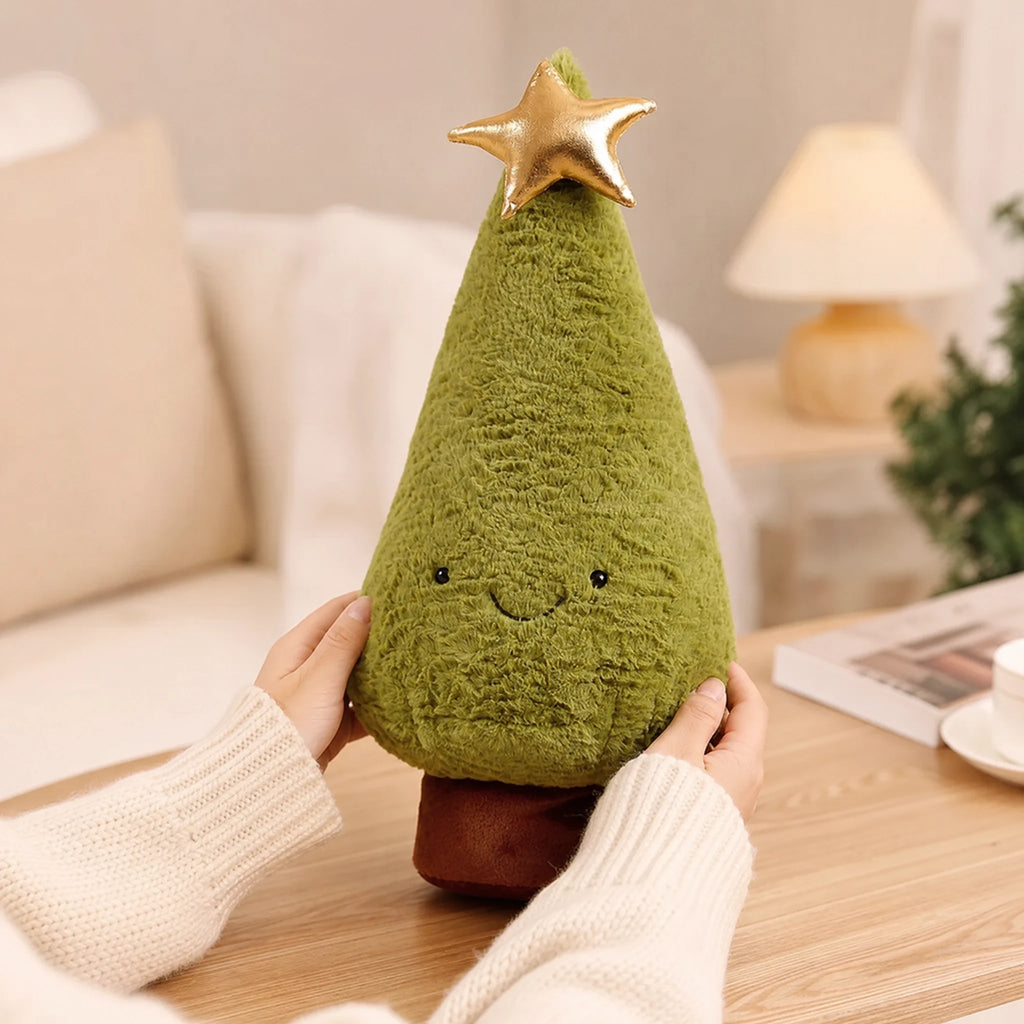 Christmas Tree Plush with Reindeer and Star Topper - Utilisation du produit