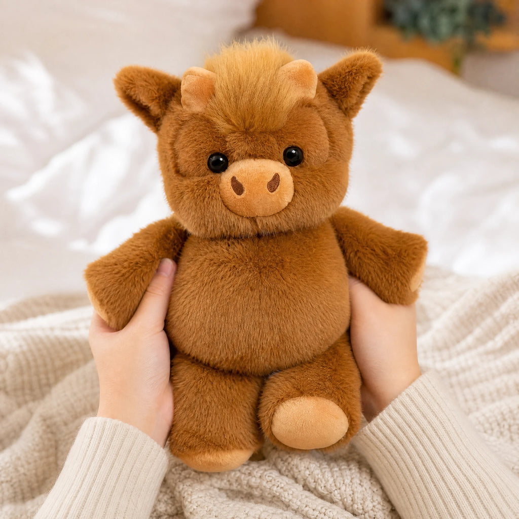 Clover the Highland Cow – Oversized Cuddle Plush - Utilisation du produit