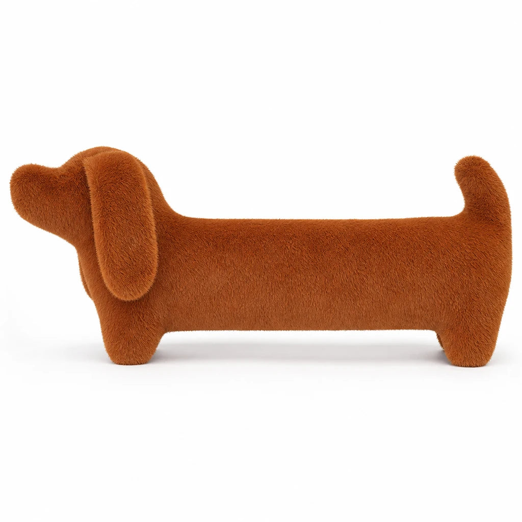 Dachshund Stuffed Animal Long Body Plush - Brown / 50cm / 19in … (4 tailles)
