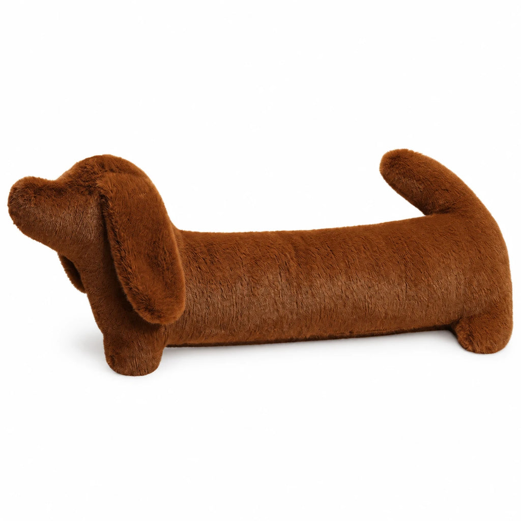 Dachshund Stuffed Animal Long Body Plush - Coffee / 50cm / 19in … (4 tailles)