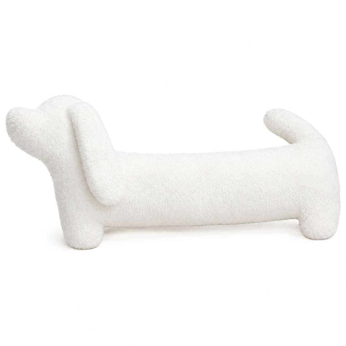 Dachshund Stuffed Animal Long Body Plush - White / 50cm / 19in … (4 tailles)