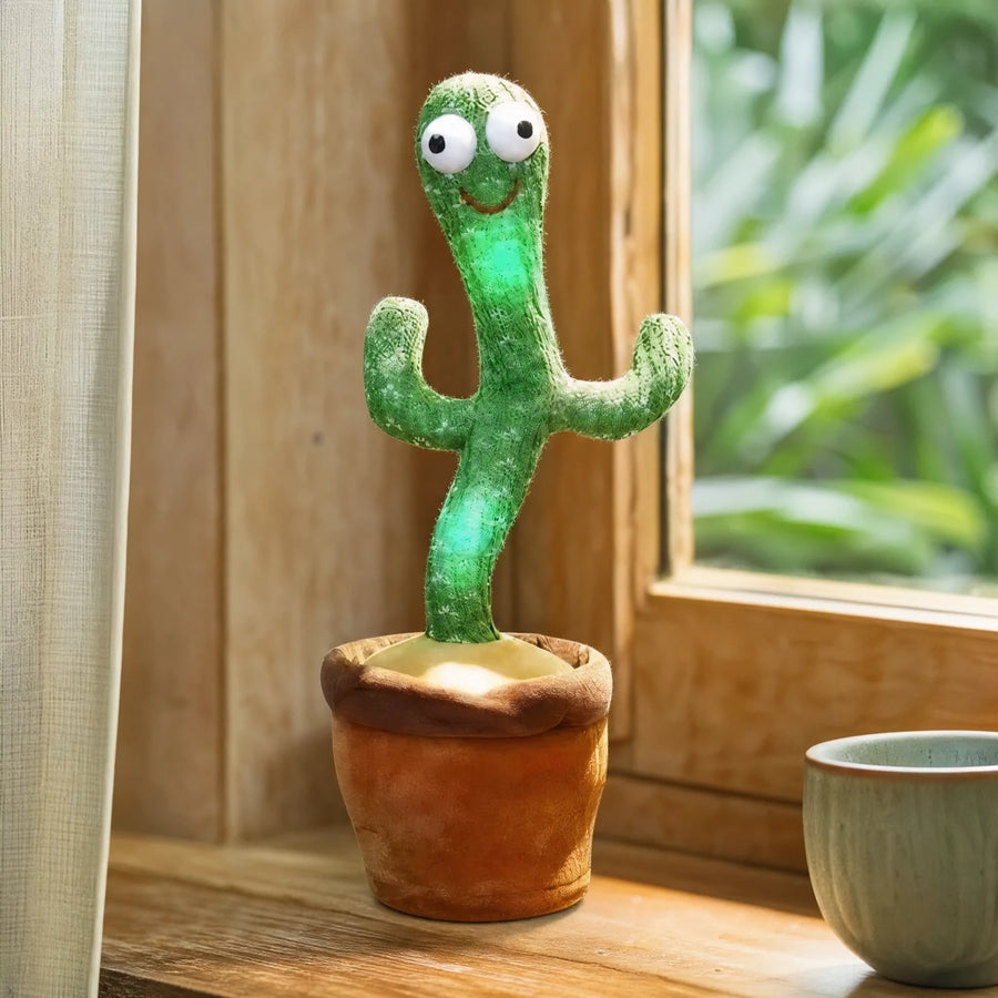Dancing Cactus Plush Toy with Music and Movement - Utilisation du produit