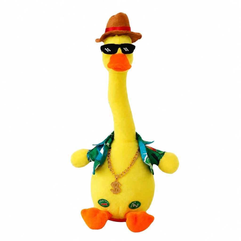 Dancing Duck Plush with Hat and Sunglasses - 60 English Sounds