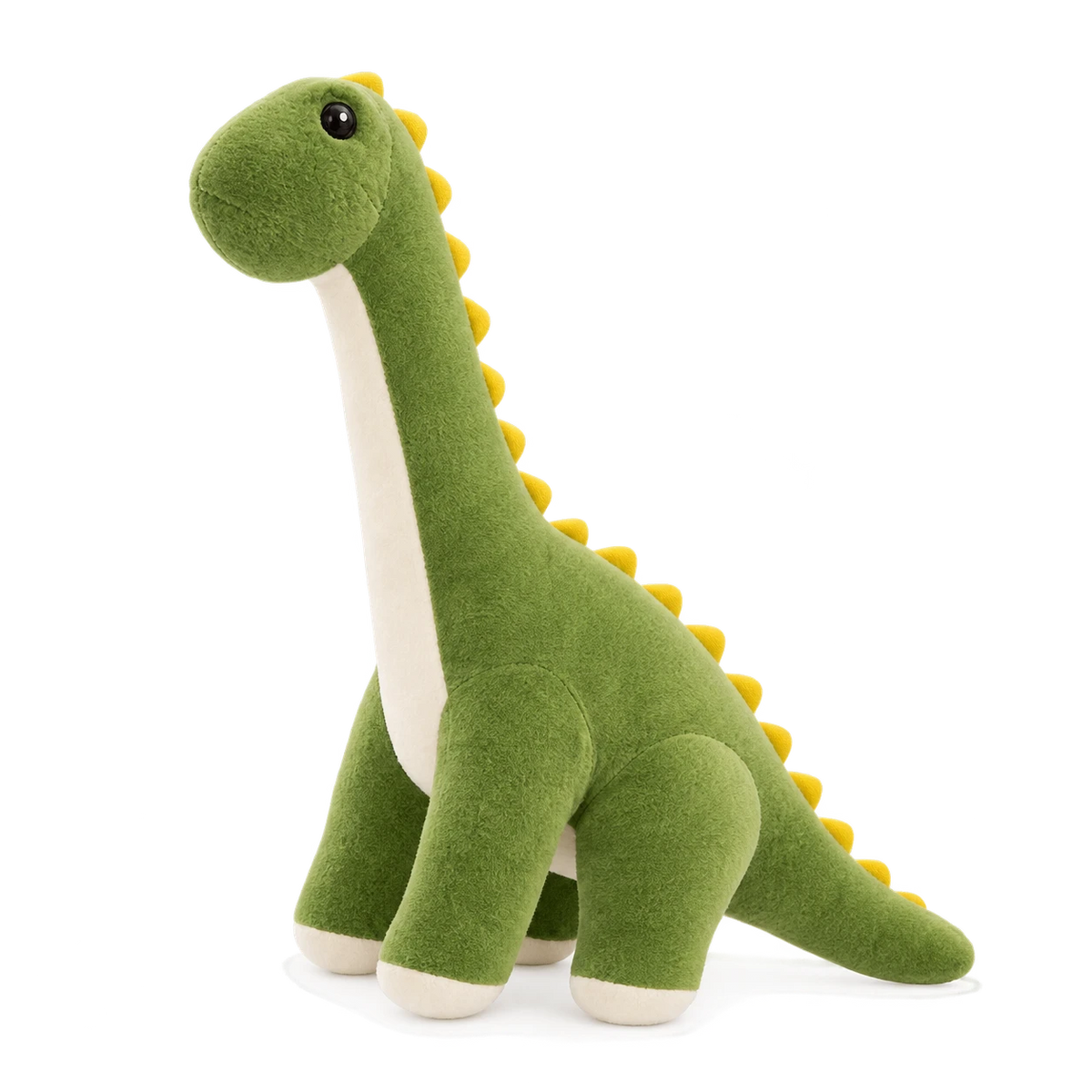 Dinosaur Plush Toy Long Neck Brachiosaurus Blue - Munchie - Green / 14in / 35cm … (4 tailles)