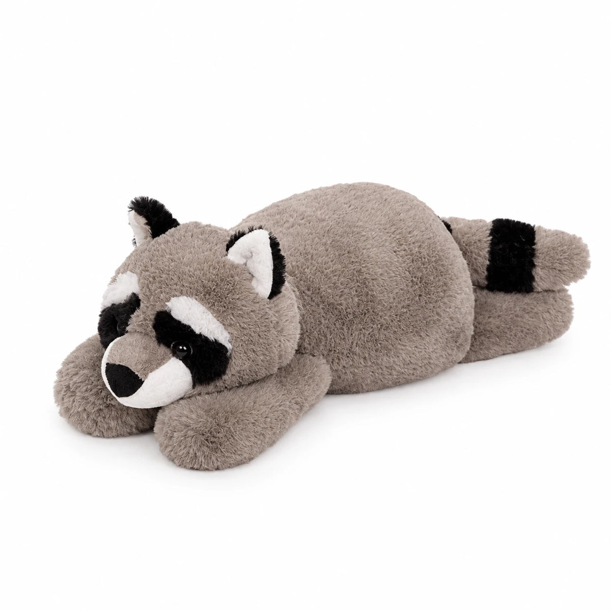 Dinosaur Plush Toy with Soft Spikes in Blue - Raccoon / 18in / 45cm … (3 tailles)