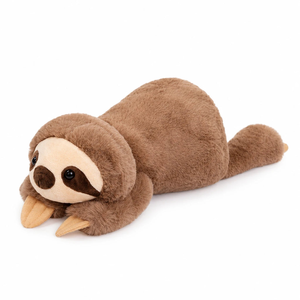 Dinosaur Plush Toy with Soft Spikes in Blue - Sloth / 18in / 45cm … (3 tailles)