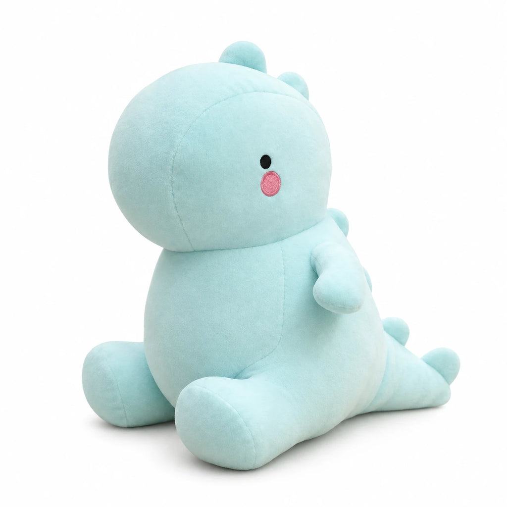 Dinosaur Plush with Soft Fabric in Pink and Blue - Blue (Tato) / 11in / 30cm … (4 tailles)