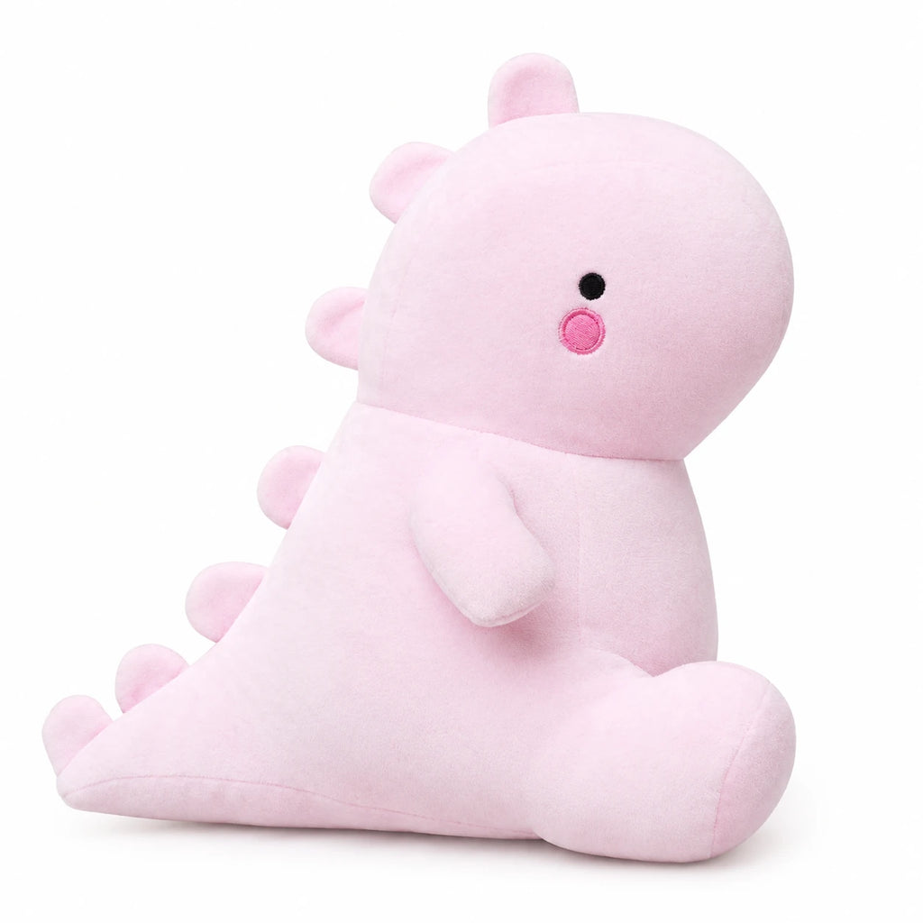 Dinosaur Plush with Soft Fabric in Pink and Blue - Pink (Tate) / 11in / 30cm … (4 tailles)