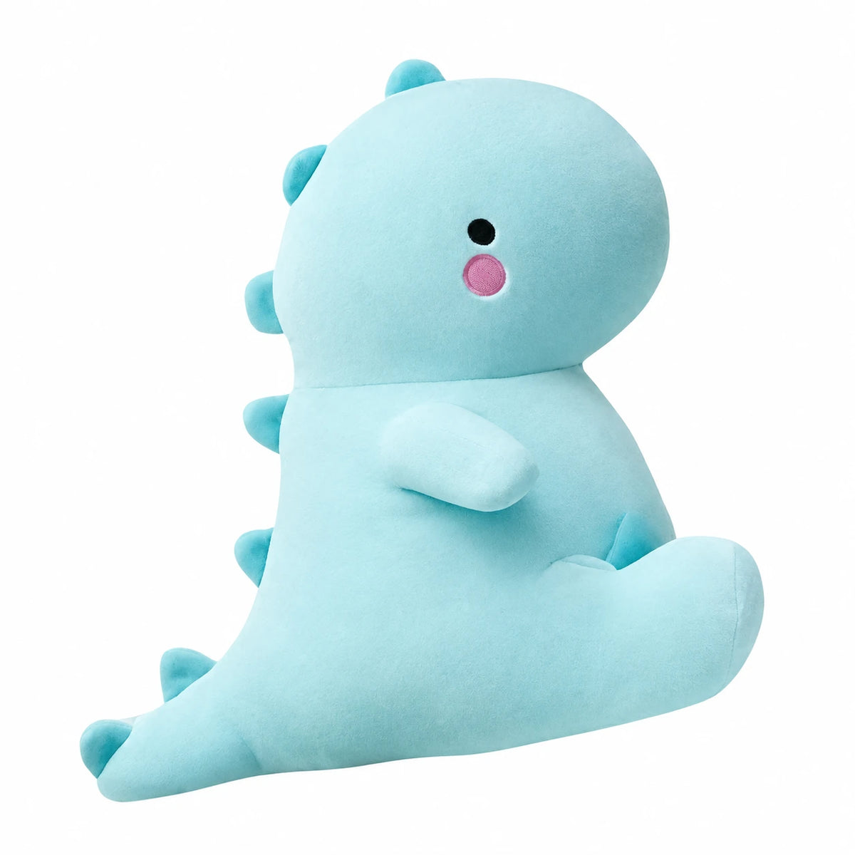 Dinosaur Plush with Spikes – Blue Sitting Design - 12in / 30cm … (4 tailles)