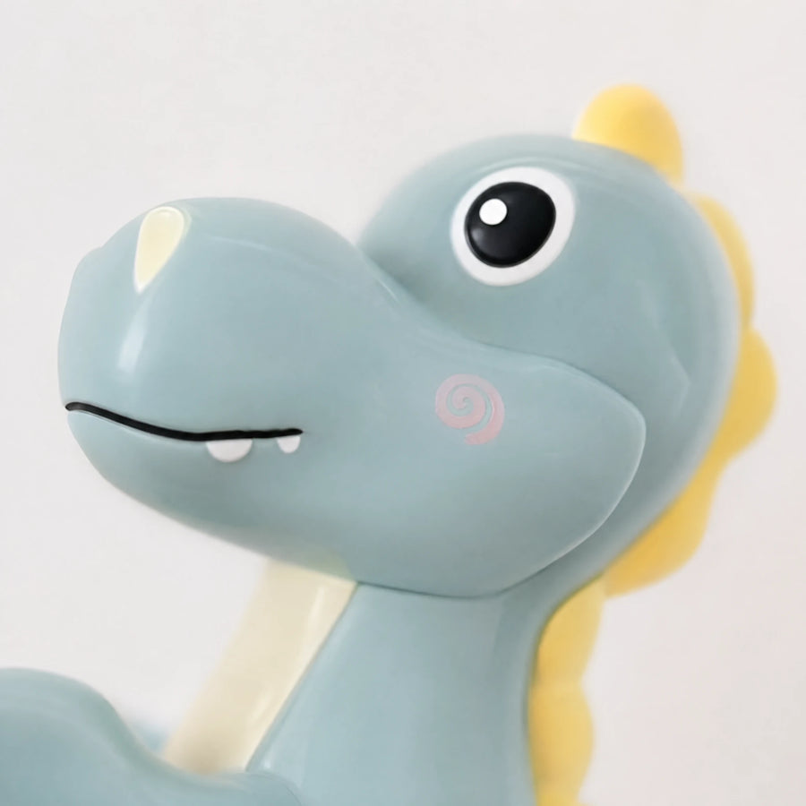 Dinosaur Plush with Yellow Spines and Soft Fabric - Détail matière