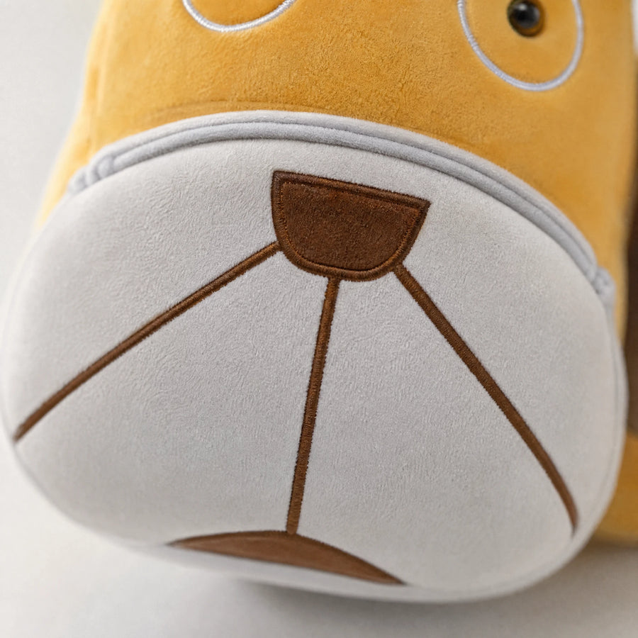 Dog Backpack Plush with Adjustable Straps for Toddlers - Détail matière