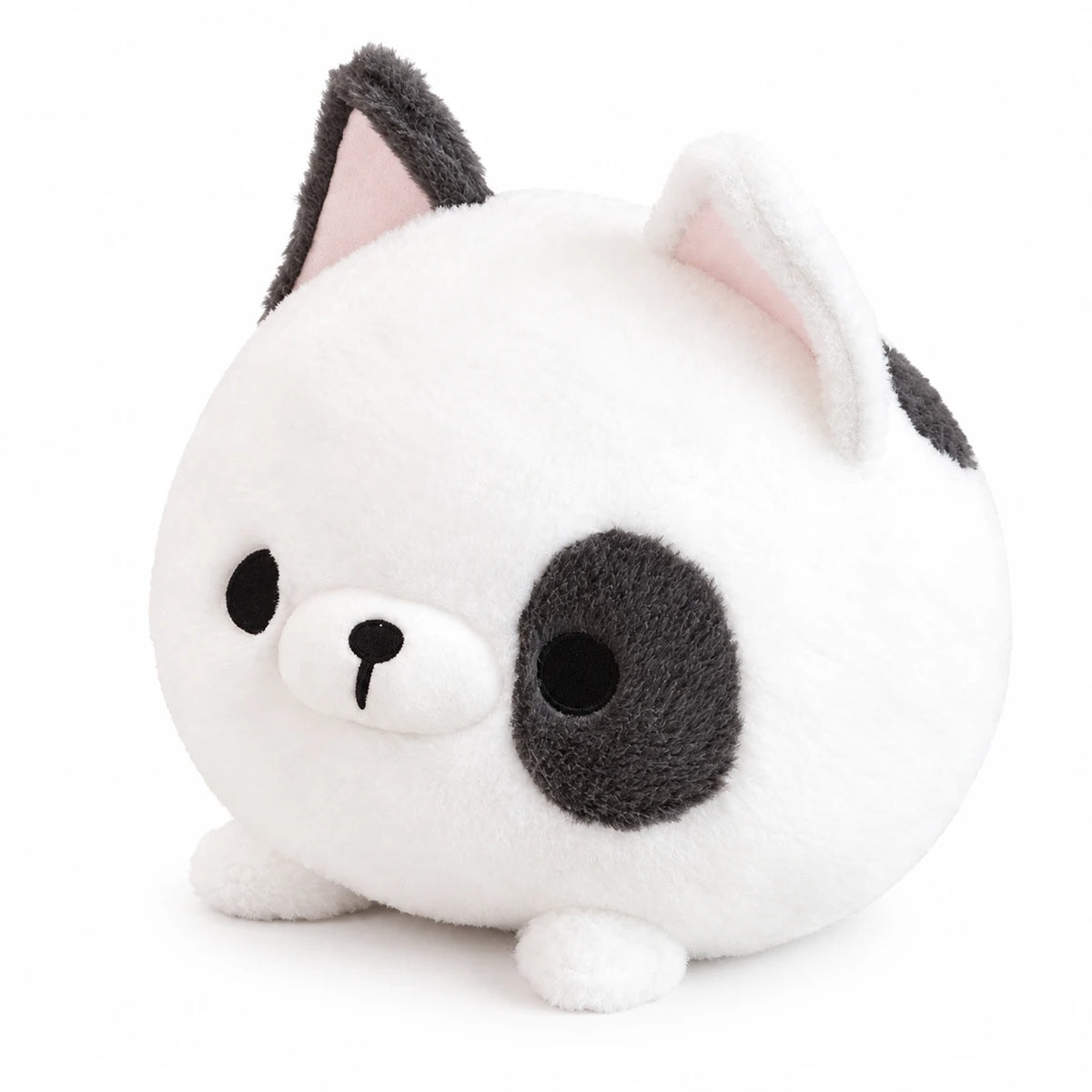 Dog Plush - Round Kawaii Fluffy Design Collection - Spotty / 12in / 30cm · Spotty / 16in / 40cm